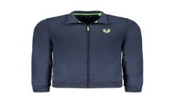GIAN MARCO VENTURI FELPA CON ZIP UOMO BLU