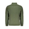 GIAN MARCO VENTURI FELPA CON ZIP UOMO VERDE
