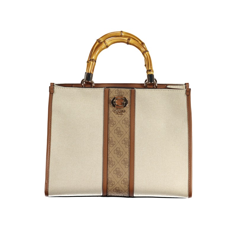 GUESS JEANS BORSA DONNA BEIGE GUESS JEANS BORSA DONNA BEIGE
