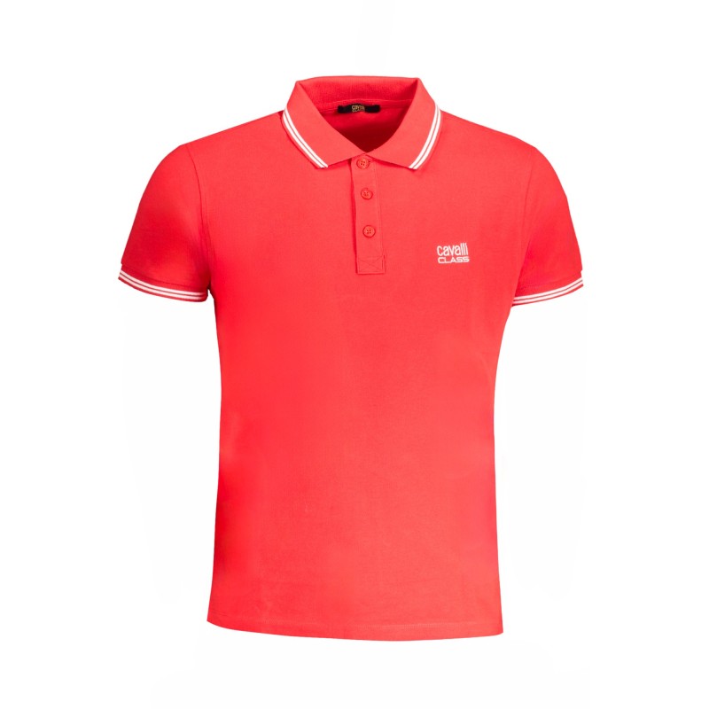CAVALLI CLASS POLO MANICHE CORTE UOMO ROSSO CAVALLI CLASS POLO MANICHE CORTE UOMO ROSSO