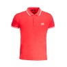 CAVALLI CLASS POLO MANICHE CORTE UOMO ROSSO