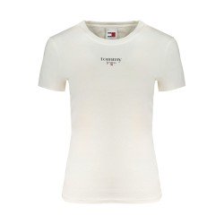 TOMMY HILFIGER T-SHIRT MANICHE CORTE DONNA BIANCO