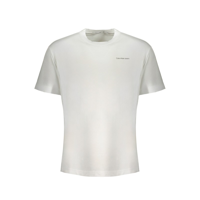 CALVIN KLEIN T-SHIRT MANICHE CORTE UOMO BIANCO CALVIN KLEIN T-SHIRT MANICHE CORTE UOMO BIANCO