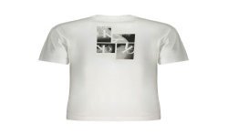 CALVIN KLEIN T-SHIRT MANICHE CORTE UOMO BIANCO