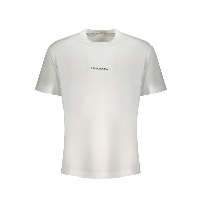 CALVIN KLEIN T-SHIRT MANICHE CORTE UOMO BIANCO CALVIN KLEIN T-SHIRT MANICHE CORTE UOMO BIANCO