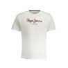PEPE JEANS T-SHIRT MANICHE CORTE UOMO BIANCO
