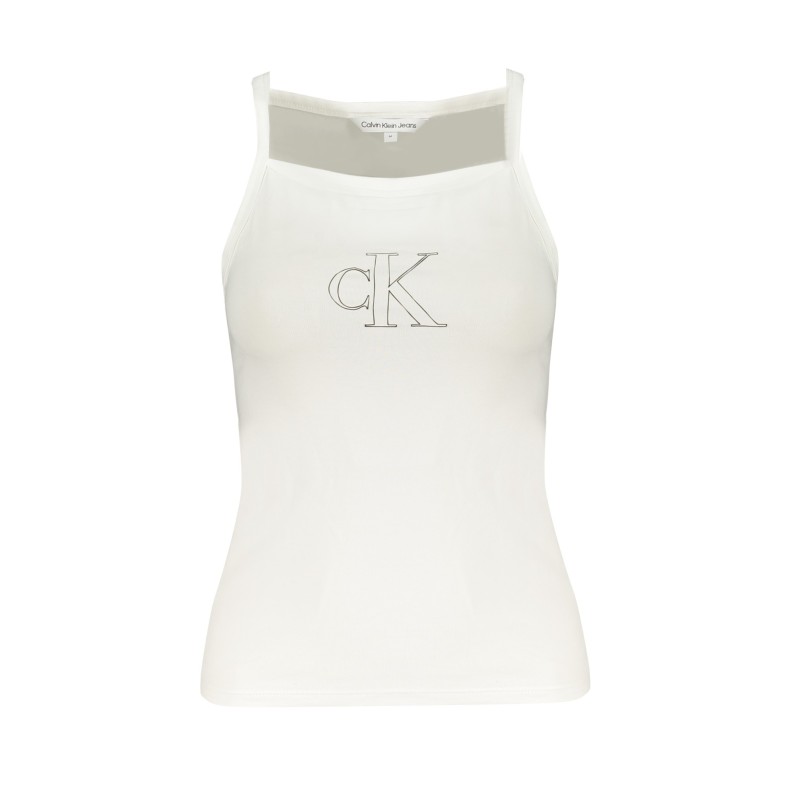 CALVIN KLEIN CANOTTA DONNA BIANCO CALVIN KLEIN CANOTTA DONNA BIANCO