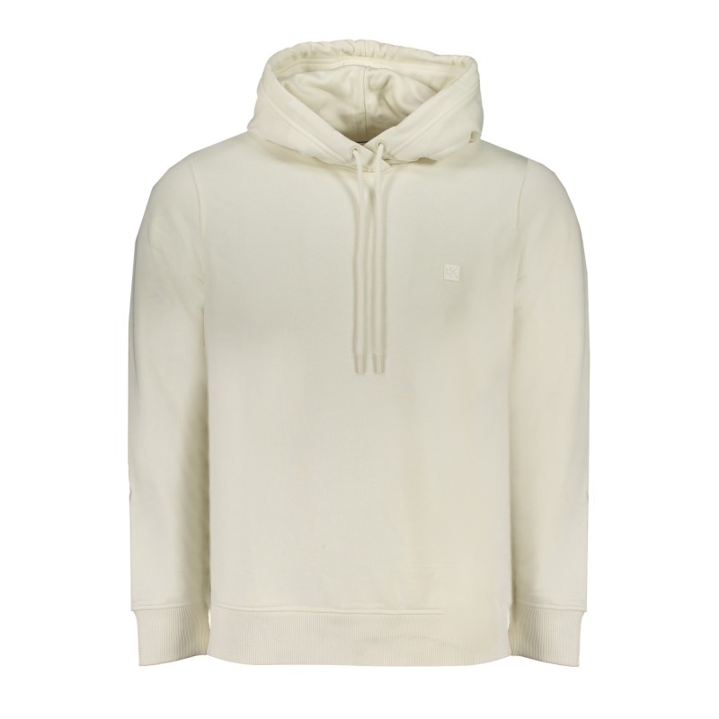 CALVIN KLEIN FELPA SENZA ZIP UOMO BIANCO CALVIN KLEIN FELPA SENZA ZIP UOMO BIANCO
