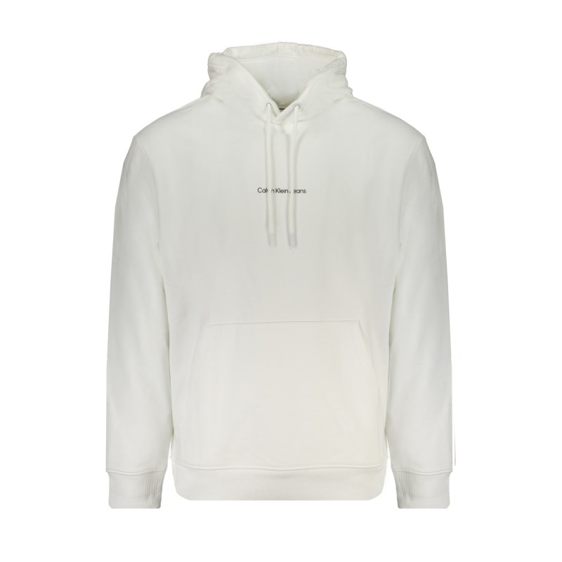 CALVIN KLEIN FELPA SENZA ZIP UOMO BIANCO CALVIN KLEIN FELPA SENZA ZIP UOMO BIANCO