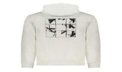CALVIN KLEIN FELPA SENZA ZIP UOMO BIANCO