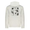 CALVIN KLEIN FELPA SENZA ZIP UOMO BIANCO