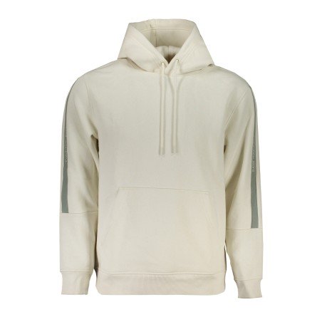 CALVIN KLEIN FELPA SENZA ZIP UOMO BIANCO