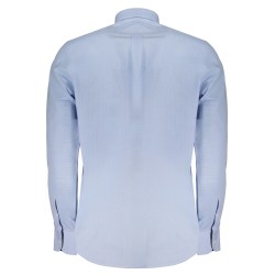 HARMONT & BLAINE CAMICIA MANICHE LUNGHE UOMO AZZURRO