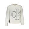 CALVIN KLEIN FELPA SENZA ZIP UOMO BIANCO