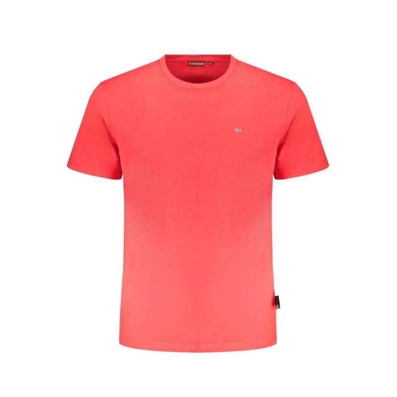 NAPAPIJRI T-SHIRT MANICHE CORTE UOMO ROSSO NAPAPIJRI T-SHIRT MANICHE CORTE UOMO ROSSO