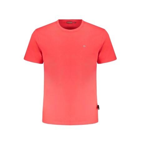 NAPAPIJRI T-SHIRT MANICHE CORTE UOMO ROSSO