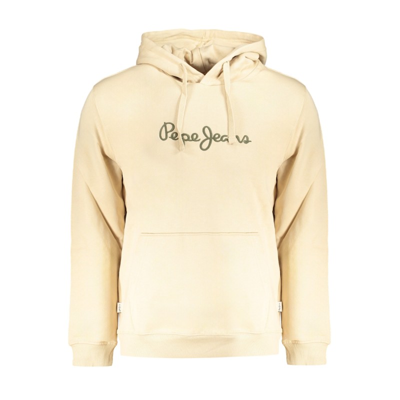 PEPE JEANS FELPA SENZA ZIP UOMO BEIGE PEPE JEANS FELPA SENZA ZIP UOMO BEIGE