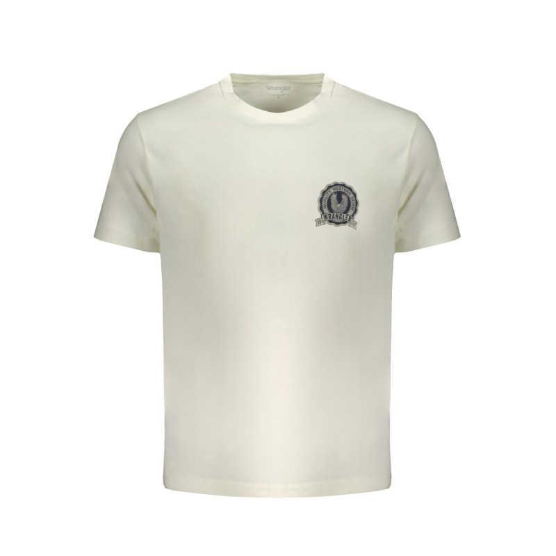 WRANGLER T-SHIRT MANICHE CORTE UOMO BIANCO WRANGLER T-SHIRT MANICHE CORTE UOMO BIANCO