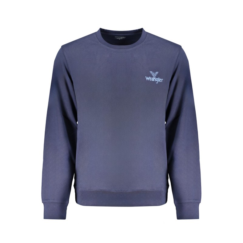 WRANGLER FELPA SENZA ZIP UOMO BLU WRANGLER FELPA SENZA ZIP UOMO BLU