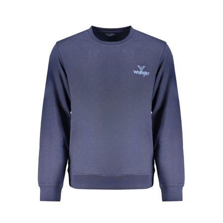 WRANGLER FELPA SENZA ZIP UOMO BLU