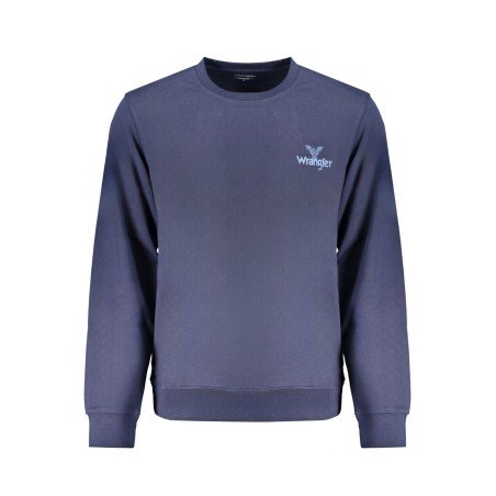 WRANGLER FELPA SENZA ZIP UOMO BLU