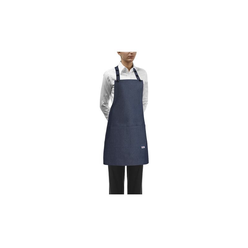 Falda Short Bip Apron - 60% Cotton - 40% Polyester - Jeans