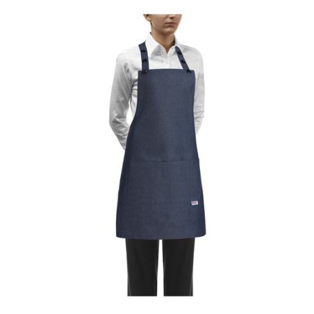 Falda Short Bip Apron - 60% Cotton - 40% Polyester - Jeans