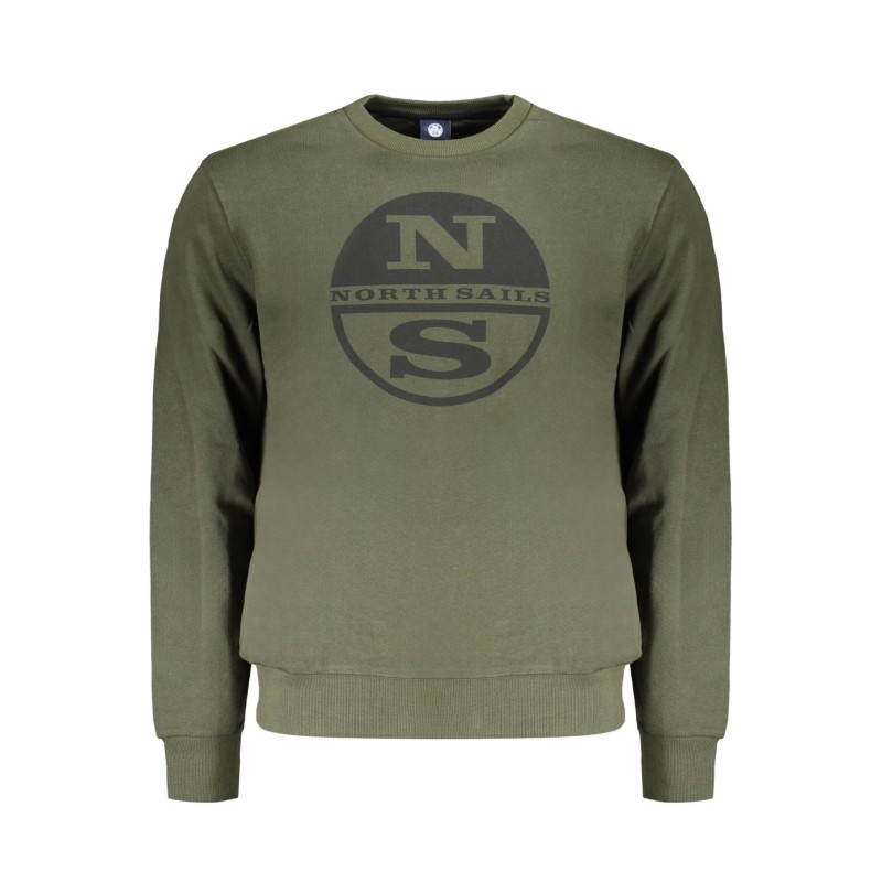 NORTH SAILS FELPA SENZA ZIP UOMO VERDE NORTH SAILS FELPA SENZA ZIP UOMO VERDE