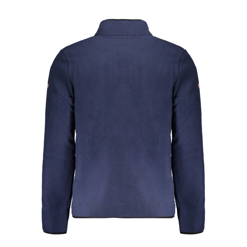 NORWAY 1963 FELPA CON ZIP UOMO BLU NORWAY 1963 FELPA CON ZIP UOMO BLU