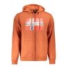 NORWAY 1963 FELPA CON ZIP UOMO MARRONE