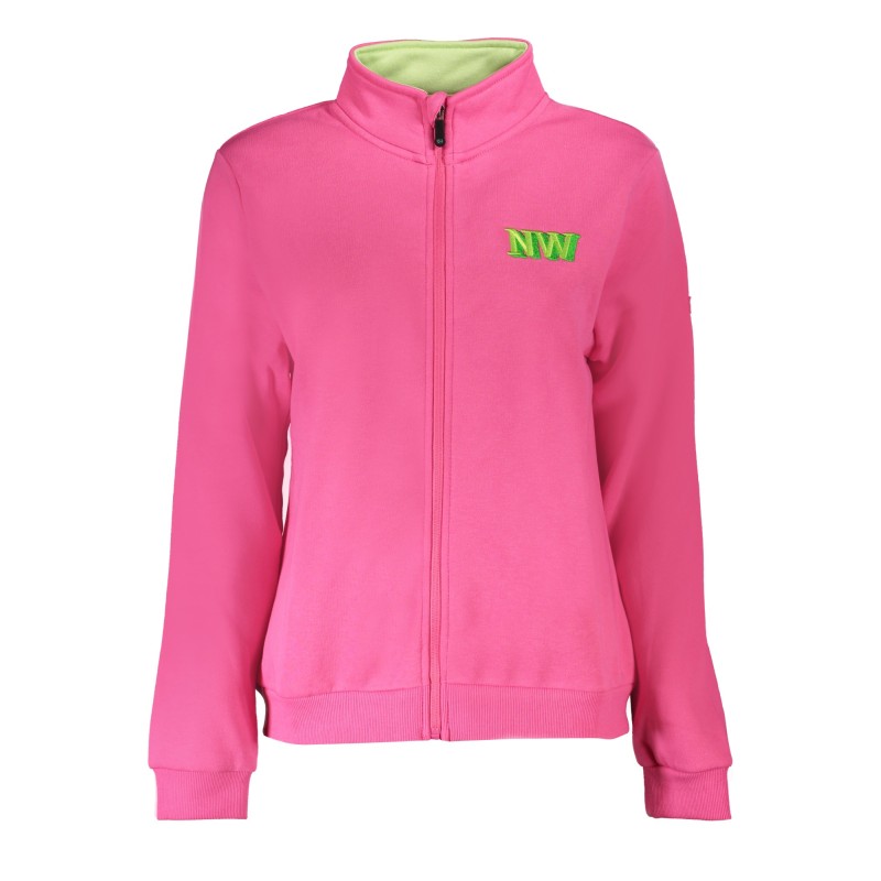 NORWAY 1963 FELPA CON ZIP DONNA ROSA NORWAY 1963 FELPA CON ZIP DONNA ROSA