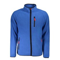 NORWAY 1963 FELPA CON ZIP UOMO BLU