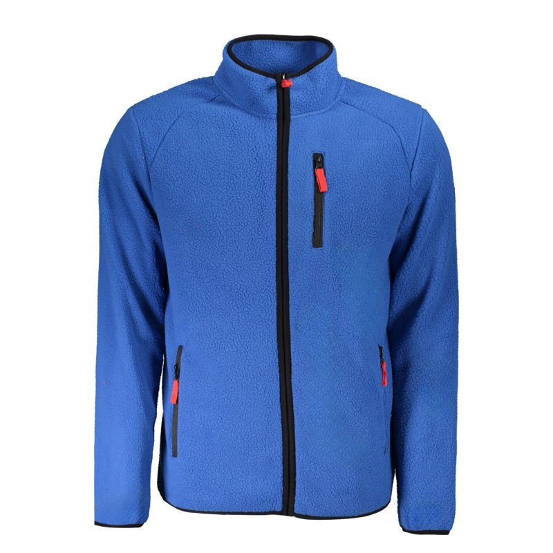 NORWAY 1963 FELPA CON ZIP UOMO BLU NORWAY 1963 FELPA CON ZIP UOMO BLU