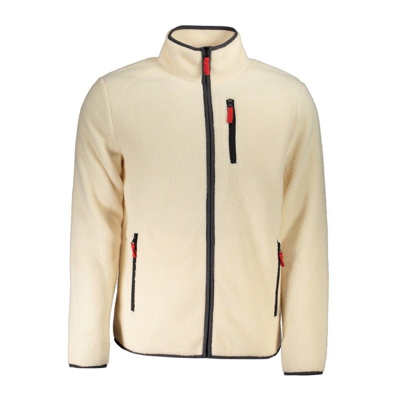 NORWAY 1963 FELPA CON ZIP UOMO BEIGE NORWAY 1963 FELPA CON ZIP UOMO BEIGE