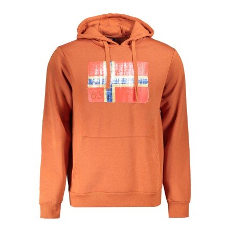NORWAY 1963 FELPA SENZA ZIP UOMO MARRONE
