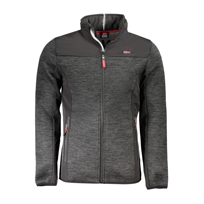 NORWAY 1963 GIACCA SPORTIVA UOMO NERO NORWAY 1963 GIACCA SPORTIVA UOMO NERO