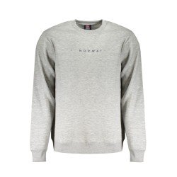 NORWAY 1963 FELPA SENZA ZIP UOMO GRIGIO