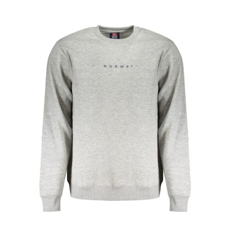 NORWAY 1963 FELPA SENZA ZIP UOMO GRIGIO