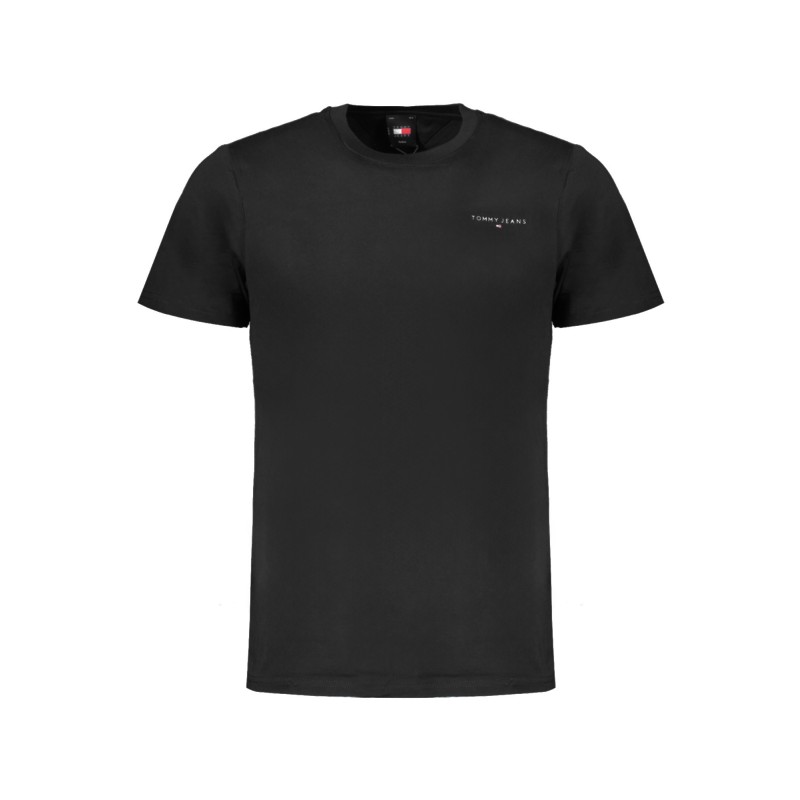 TOMMY HILFIGER T-SHIRT MANICHE CORTE UOMO NERO TOMMY HILFIGER T-SHIRT MANICHE CORTE UOMO NERO