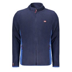 NORWAY 1963 FELPA CON ZIP UOMO BLU