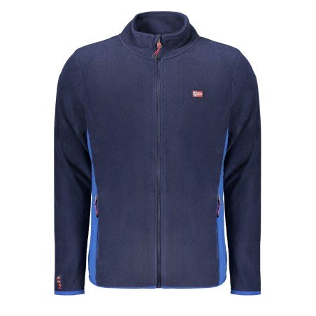 NORWAY 1963 FELPA CON ZIP UOMO BLU