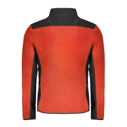 NORWAY 1963 FELPA CON ZIP UOMO ROSSO