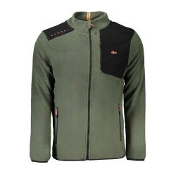 NORWAY 1963 FELPA CON ZIP UOMO VERDE