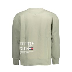 TOMMY HILFIGER FELPA SENZA ZIP UOMO VERDE