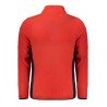 NORWAY 1963 FELPA CON ZIP UOMO ROSSO