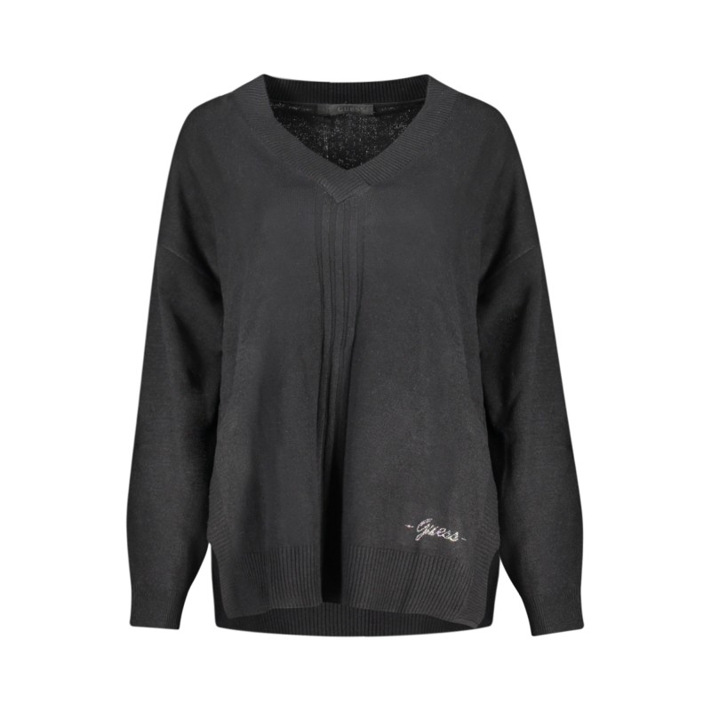 GUESS JEANS MAGLIA DONNA NERO GUESS JEANS MAGLIA DONNA NERO