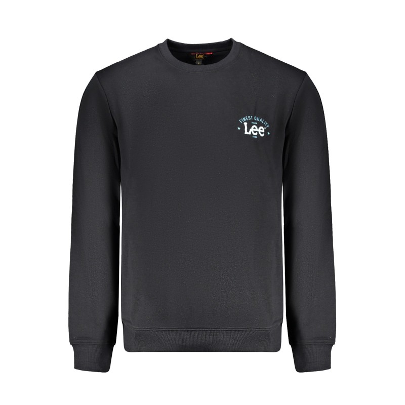 LEE FELPA SENZA ZIP UOMO NERO LEE FELPA SENZA ZIP UOMO NERO