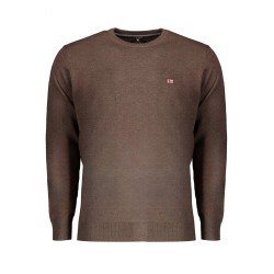NORWAY 1963 MAGLIA UOMO MARRONE