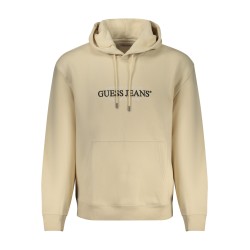 GUESS JEANS FELPA SENZA ZIP UOMO BEIGE