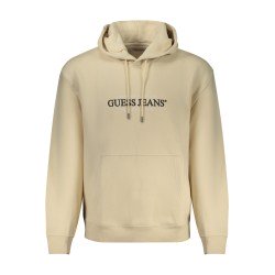 GUESS JEANS FELPA SENZA ZIP UOMO BEIGE